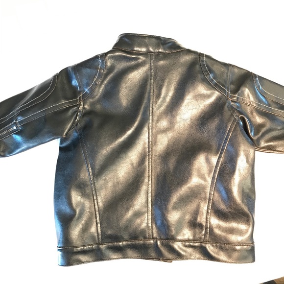 Kenneth Cole Childs Faux Leather Jacket - Picture 6 of 7